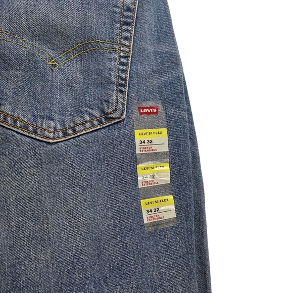 Levi's Men's 514 Straight Leg Jeans Size 34x32 - Picture 2 of 6